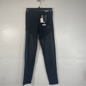 Adidas Wow Drop 1 Climalite Ultimate Leggings Women’s Small Black Stretchy Pants